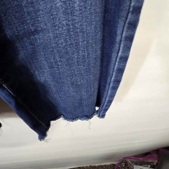 Stitch Star Floral Boho Embroidered Jeans Size 10 - Picture 6 of 11